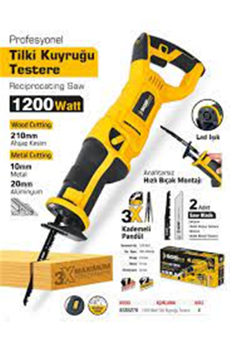 SGS TİLKİ KUYRUĞU 1200 WATT SGS5270